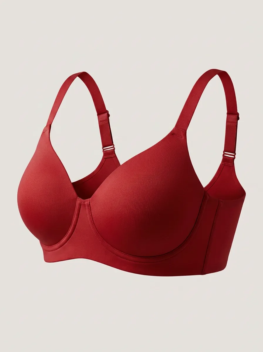Women's Full-Coverage Underwire Molded-Cup Adjustable-Strap Bra