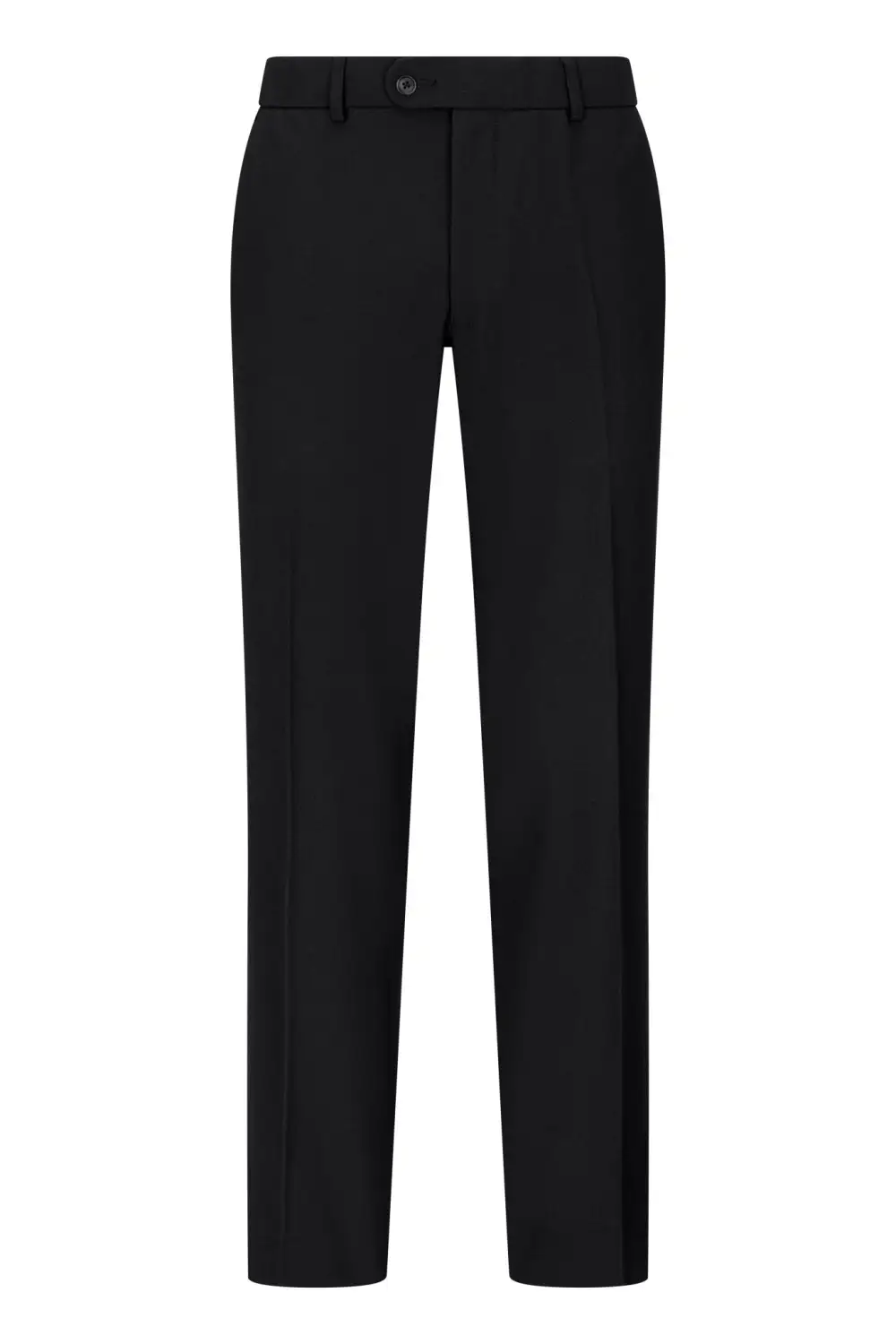 Men's Tailored Fit Flat Front Fitted Suit Trousers