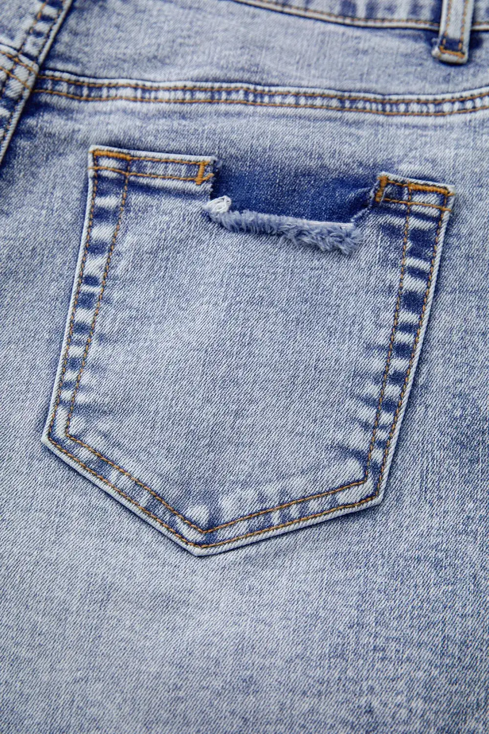Pull On Pocket Detail Shorts