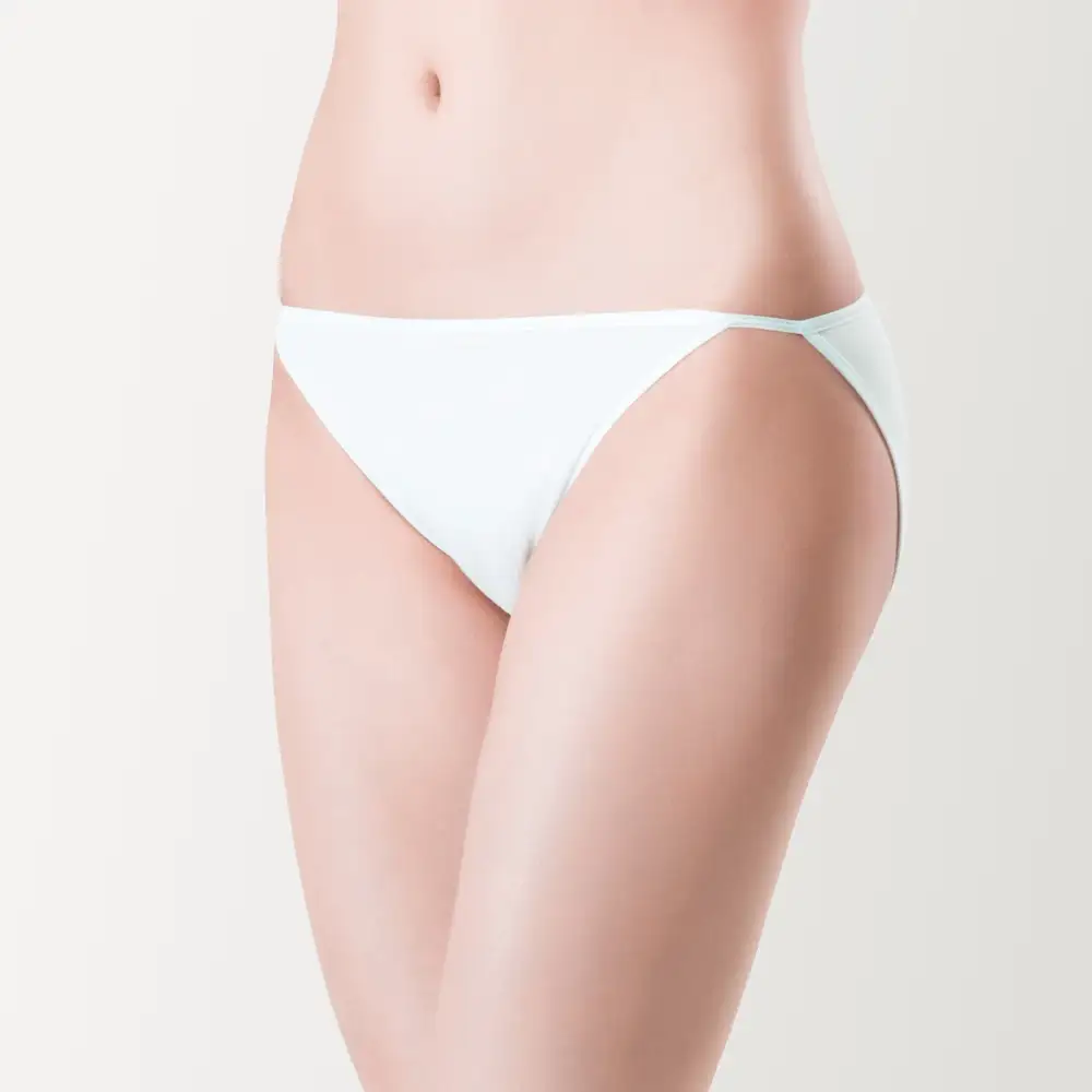 High-Yarn Cotton Tanga Panty