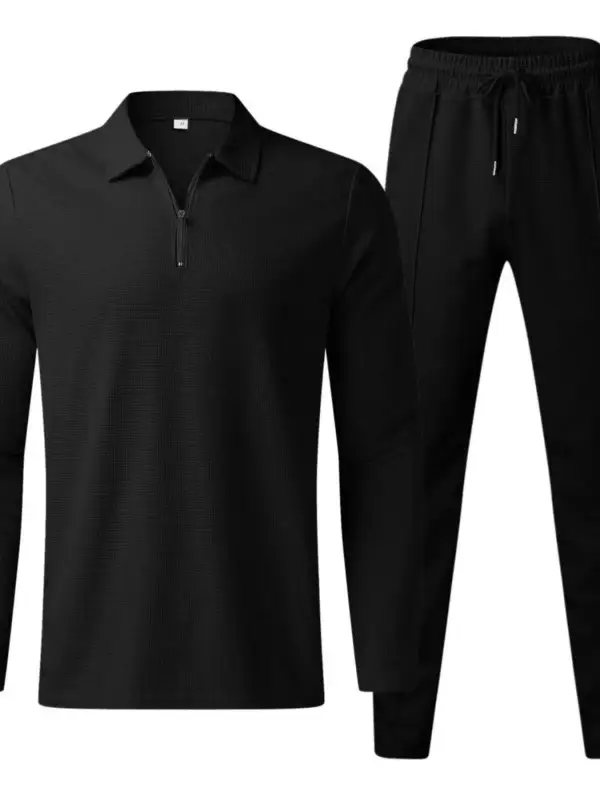 Long Sleeve Coordinated Top And Pants Set