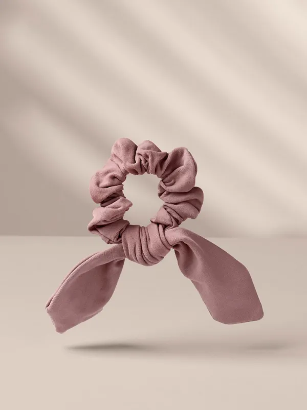 Elegant Bow Scrunchie