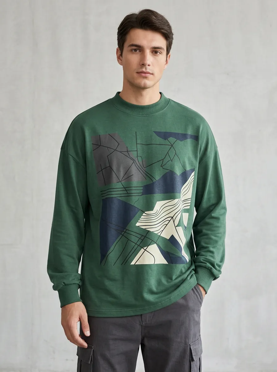 Men's Long Sleeve Relaxed Look Weekend Essential Shirt
