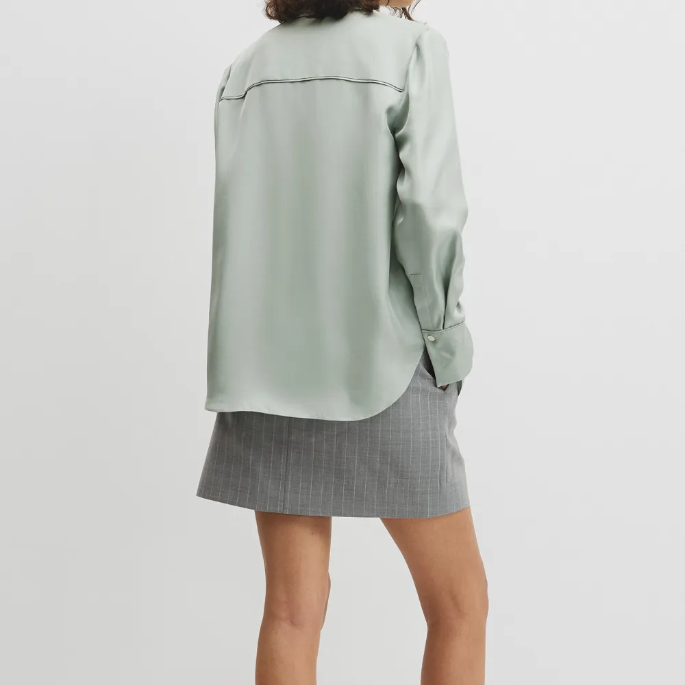 Women's Modern Silk Shirt