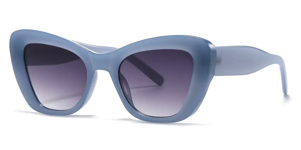 Women Cat Eye Plastic Sunglasses