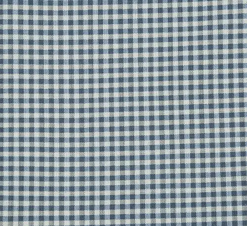 Sage Blue Slim Fit Check Side Vents Blazer