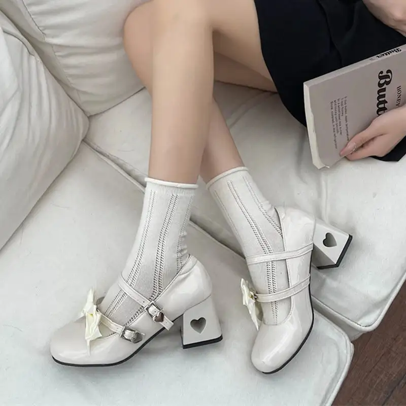 Patent Leather Ankle-Strap Pumps