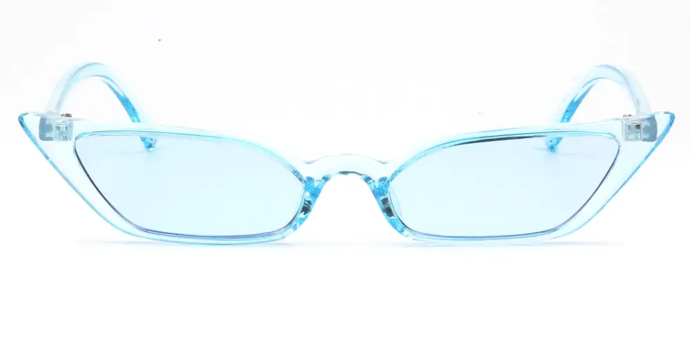 Retro Vintage Slim Cat-Eye Sunglasses