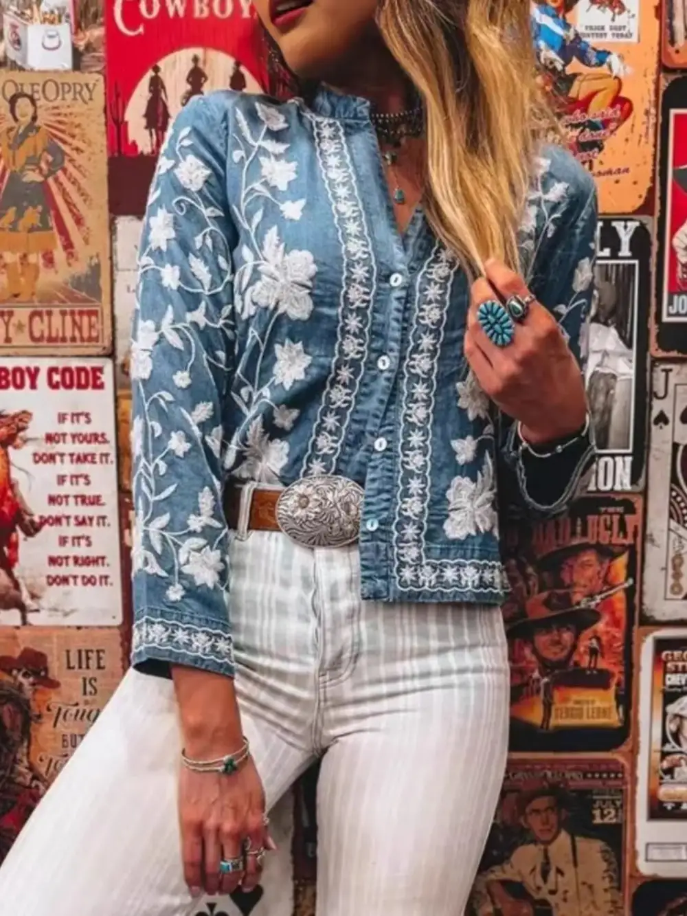 The Embroidered Shirt