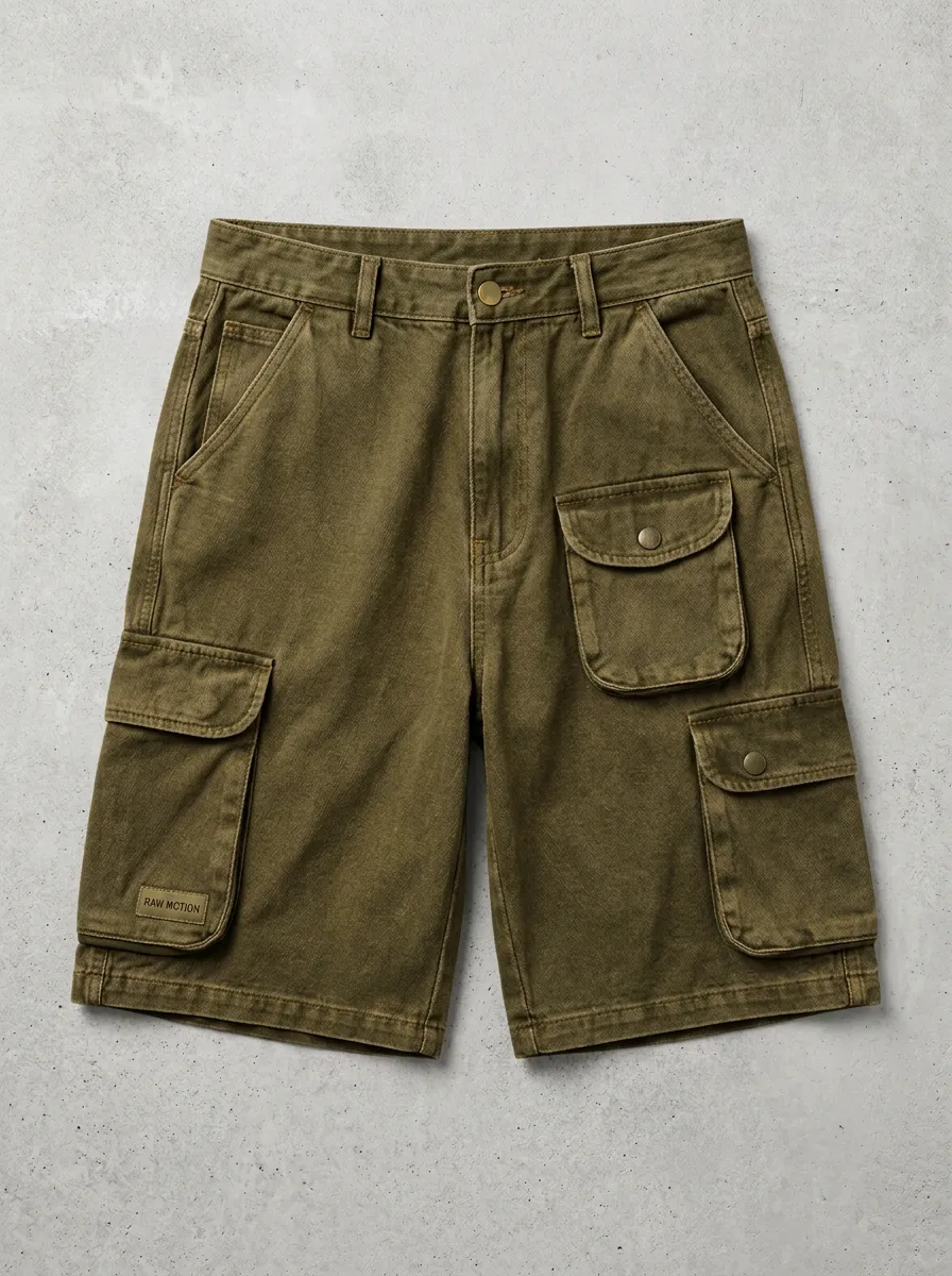Outdoor Cargo Multi-Pocket Men's Cargo Shorts