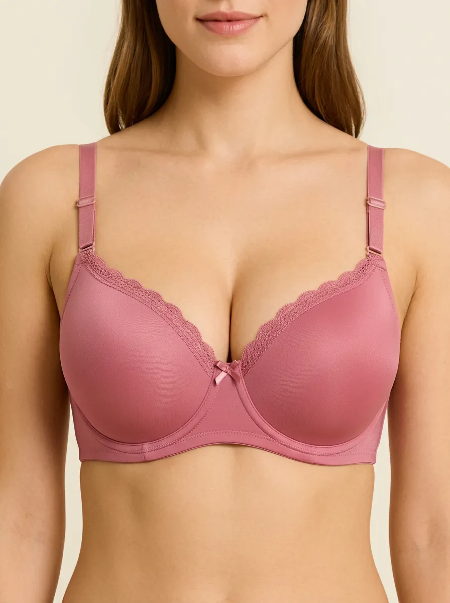 Women's Everyday Padded Lace-Trim Bra