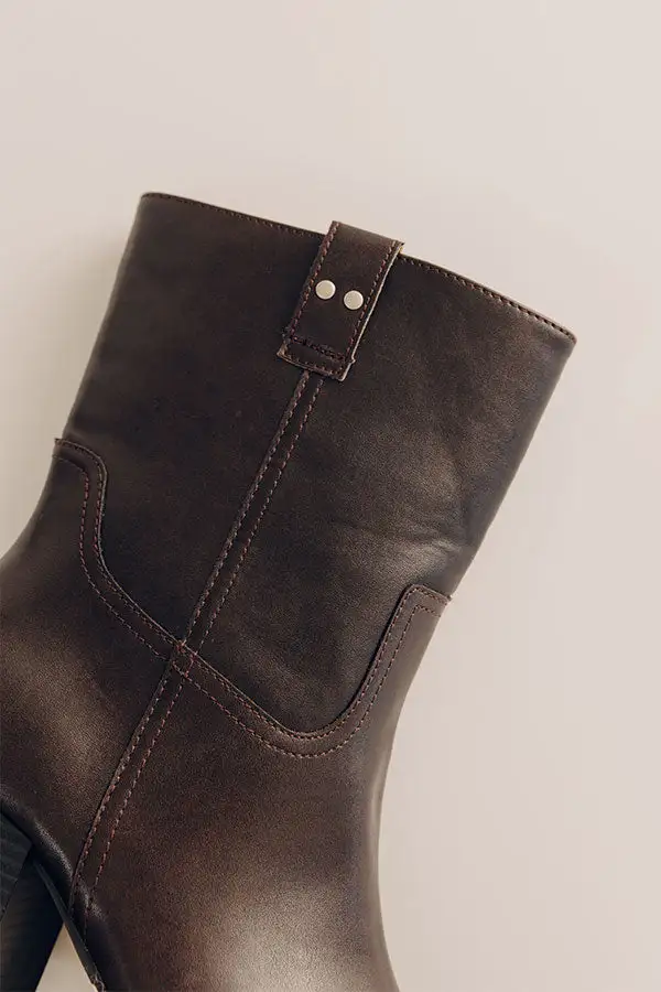 Classic Faux Leather Boots