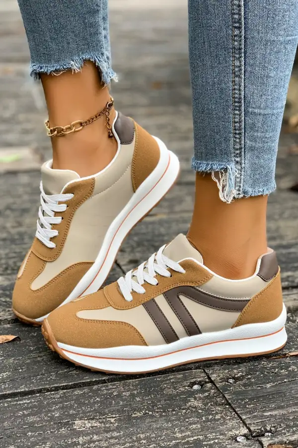 Active Lace Colorblock Sneakers