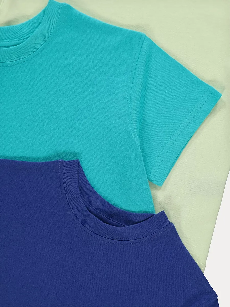Crew Neck T-shirts 3 Pack
