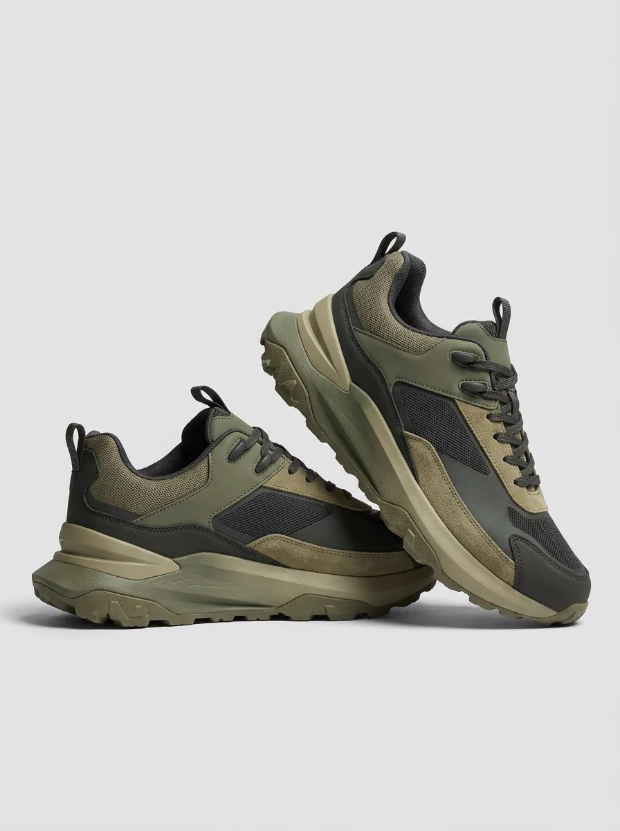 Outdoor-Inspired Casual Casual Sneakers