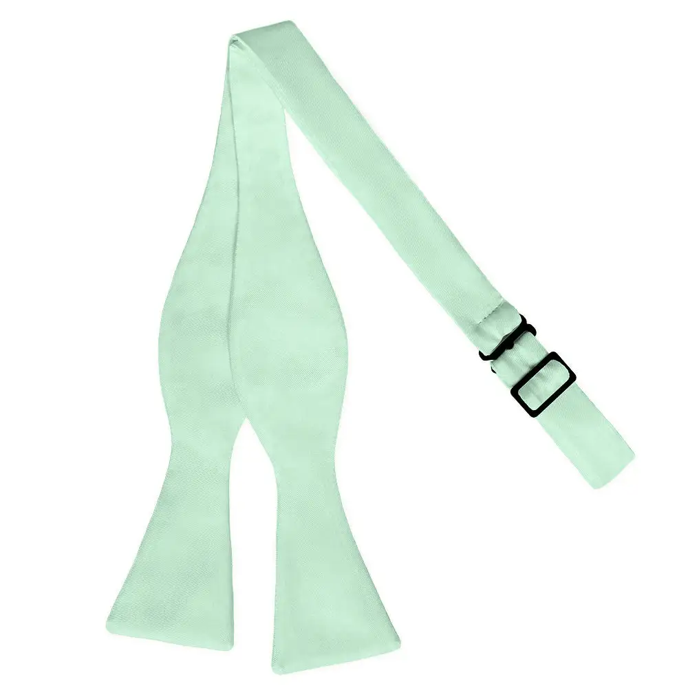 Smart Solid Pattern Bow Tie