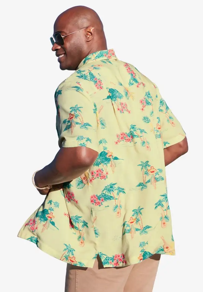 Printed Camp Shirt