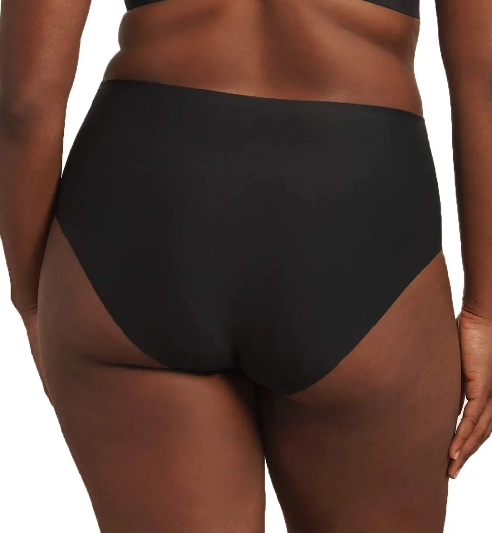 Classic High-Waist Seamless Cotton Bikini Brief Panty
