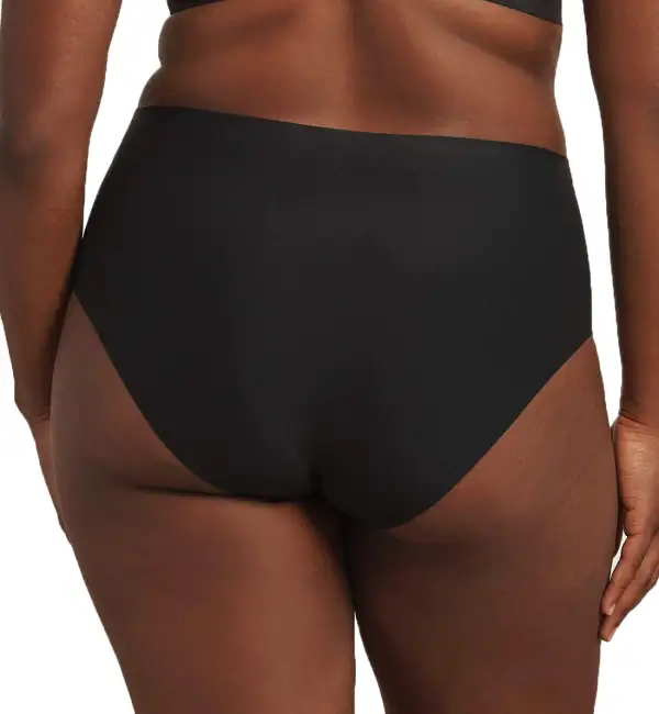 Classic High-Waist Seamless Cotton Bikini Brief Panty