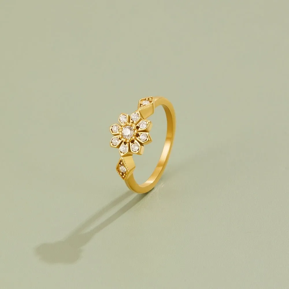 Minimal Floral Ring