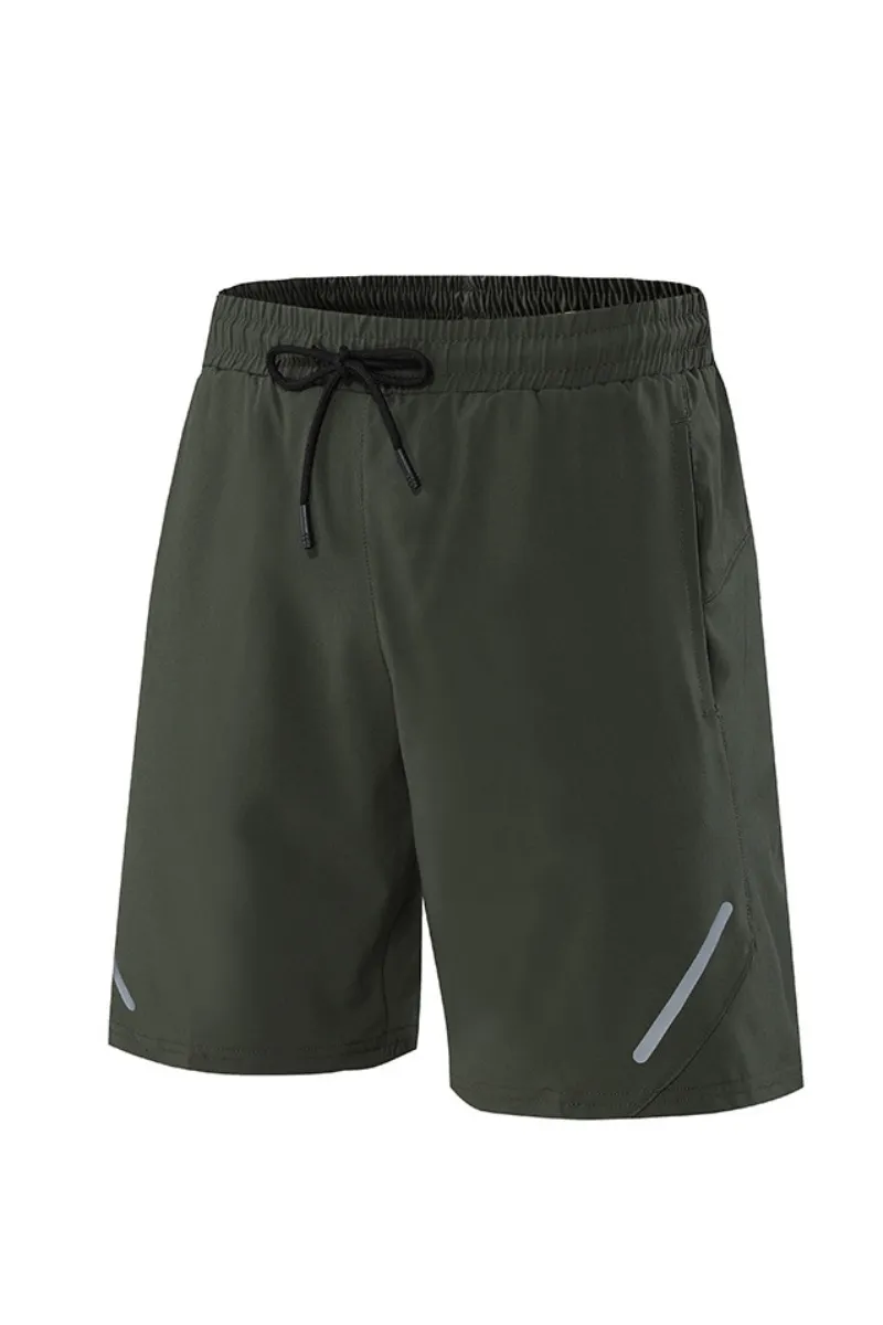 Active  Quick Dry Breathable Drawstring Athletic Shorts