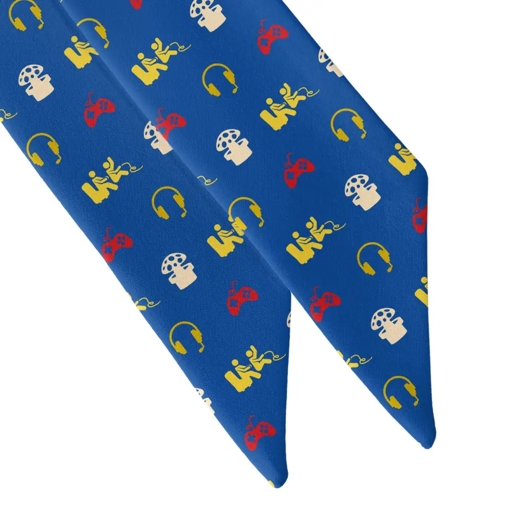 Gaming With Friends Design Hair Scarf