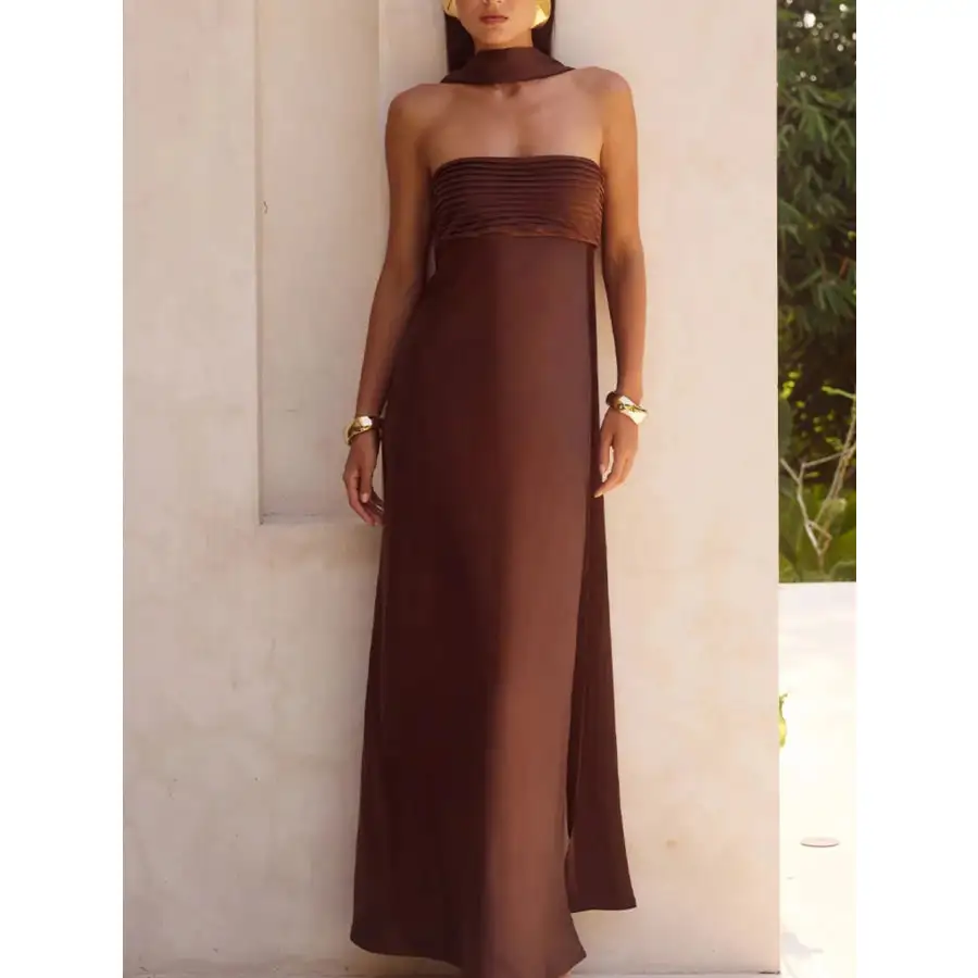 Tube Mermaid Maxi Dress