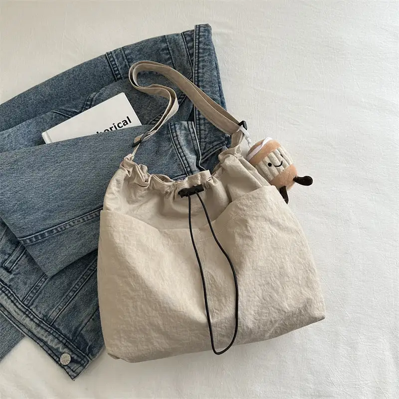 Drawstring Bucket Bag