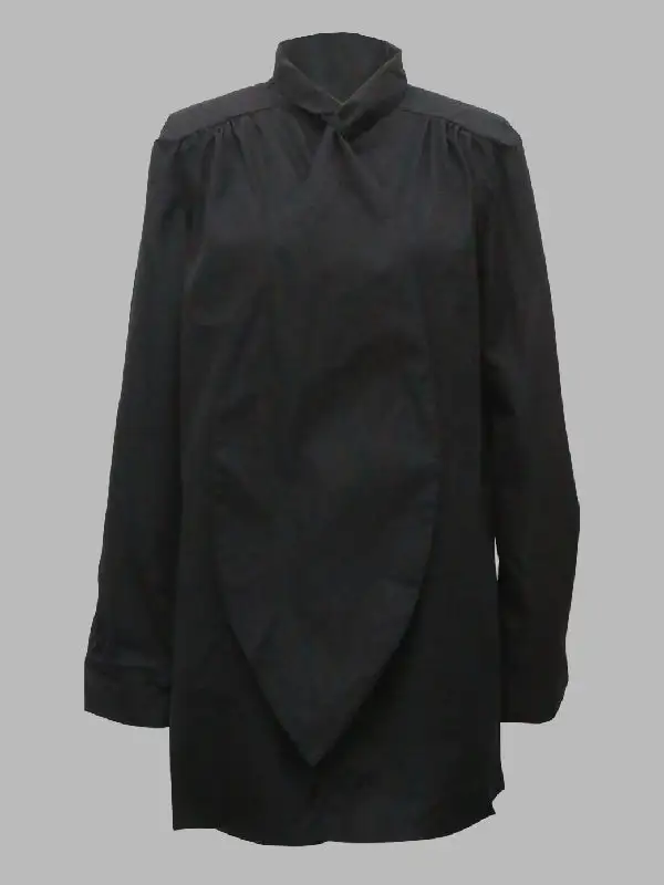 Women's High-Neck Relaxed Blouse