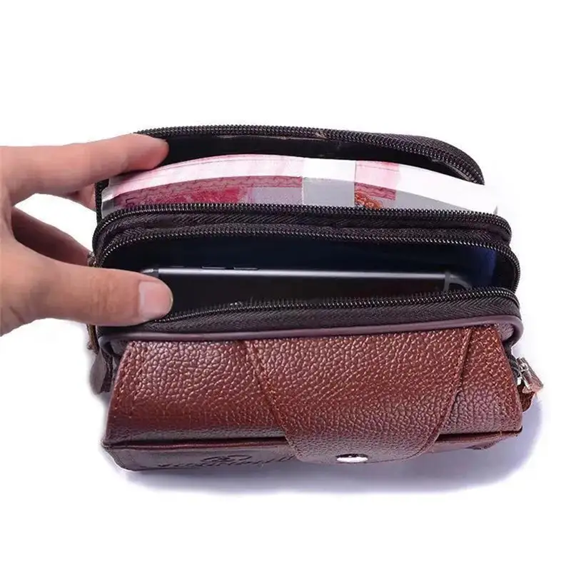 Signature Luxe: Genuine Leather Classic Flap Handbag