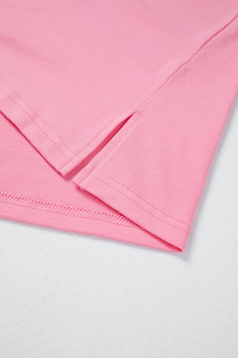 Bonbon V Neck Short Puff Blouse