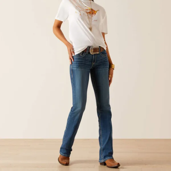 Women's Classic Structured Bootcut Jeans