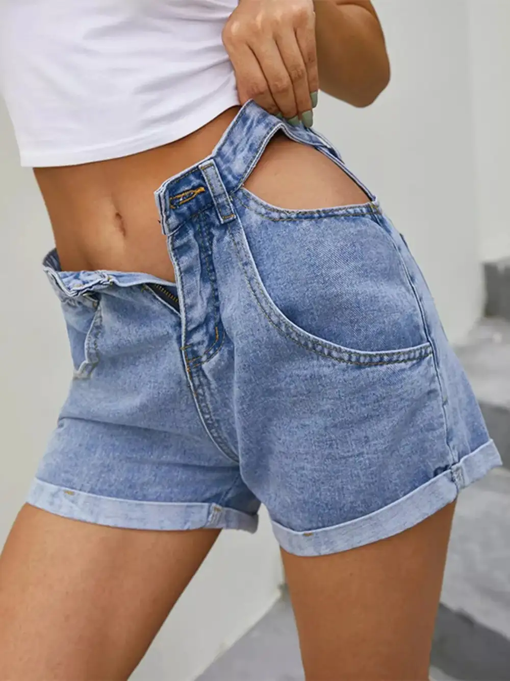 Lounge High Waist Shorts