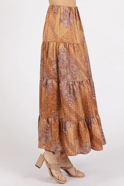 Satin Maxi Skirt