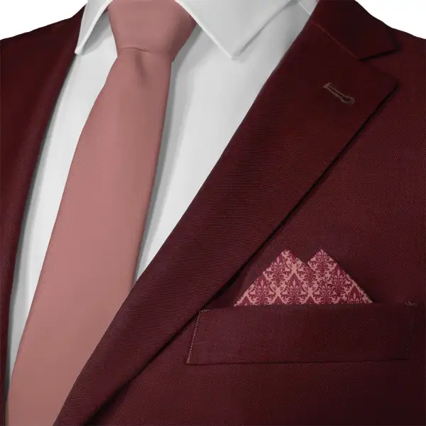 Distinctive Polished Ornate Pocket Square