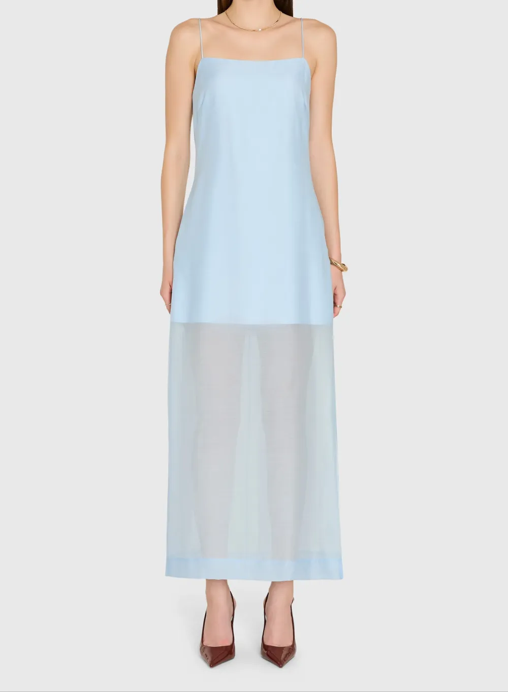 Midi Easy Fit Sleeveless Dress