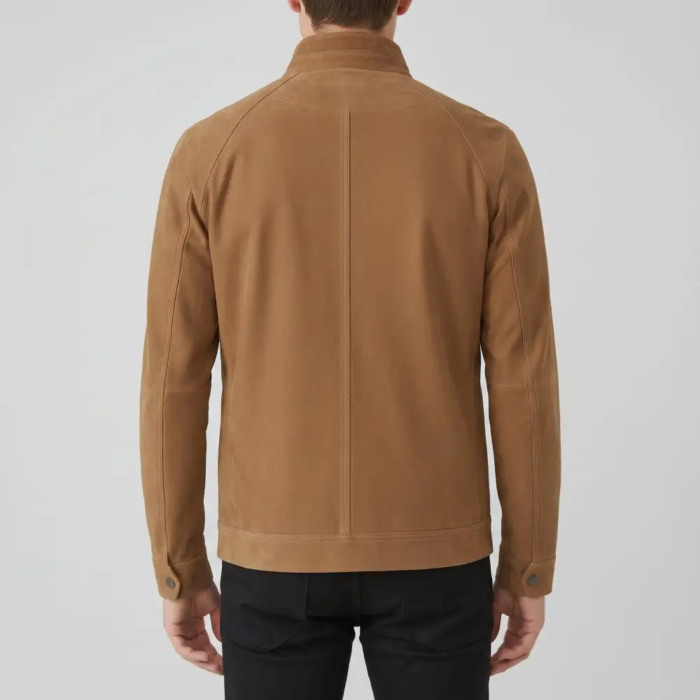 Suede Biker Jacket
