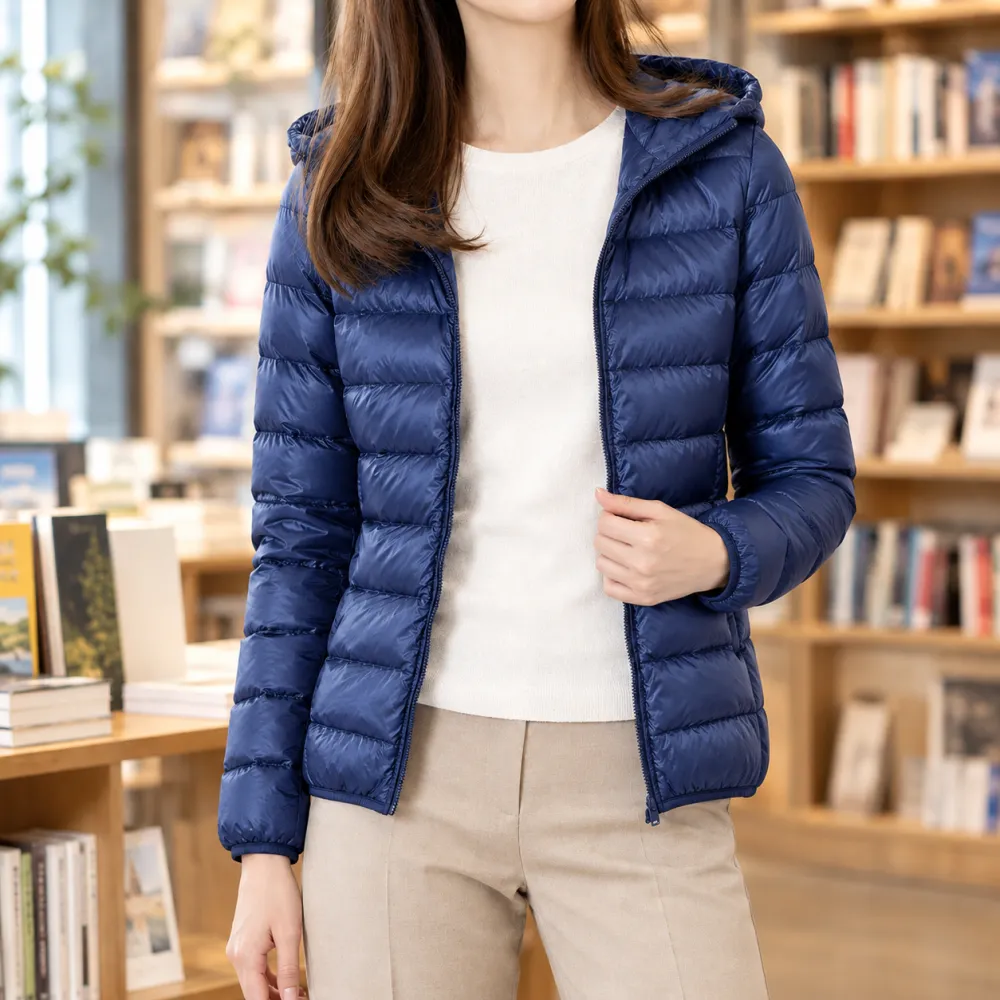 Hooded Quilted Puffer Jacket