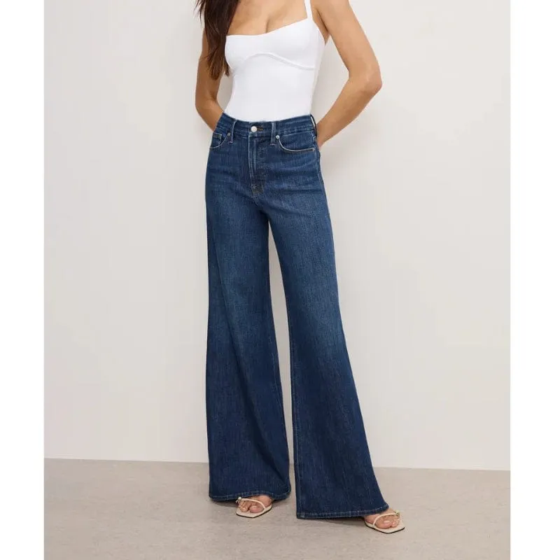 High-Rise Palazzo Women's Jeans