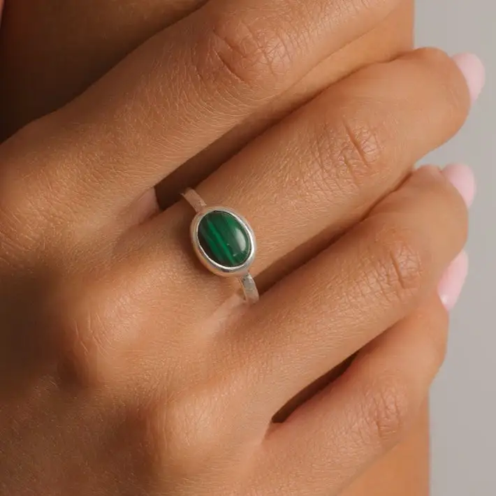 Malachite Solace Ring