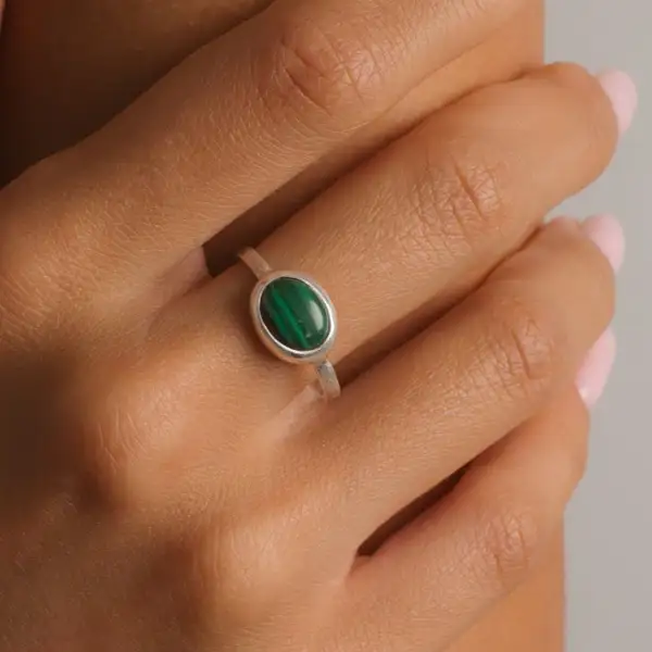 Malachite Solace Ring