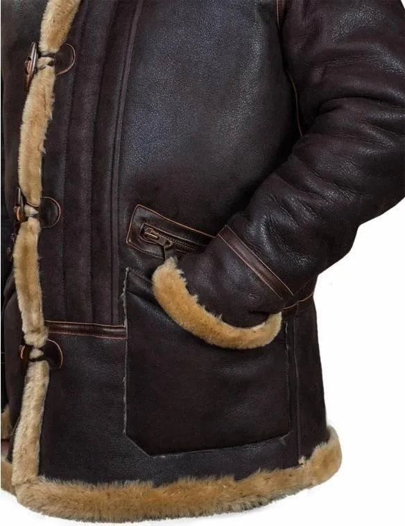 Faux Leather Casual Jacket