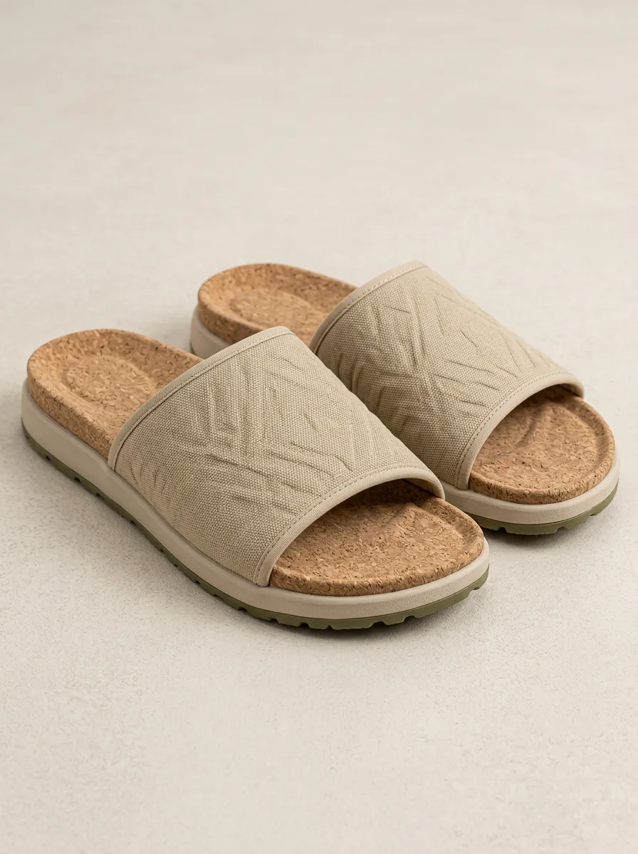 Men's Geometric Graphic Detail Casual Slides