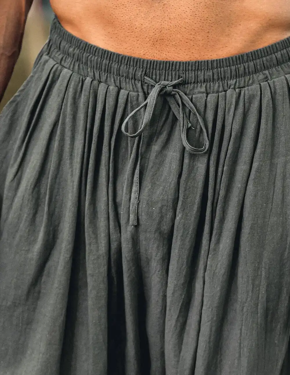 Relaxed Linen Boho Pants