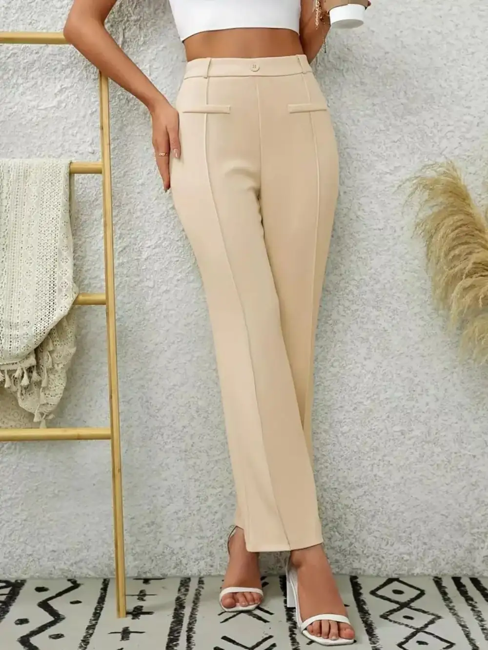 High Waist Flare Pants