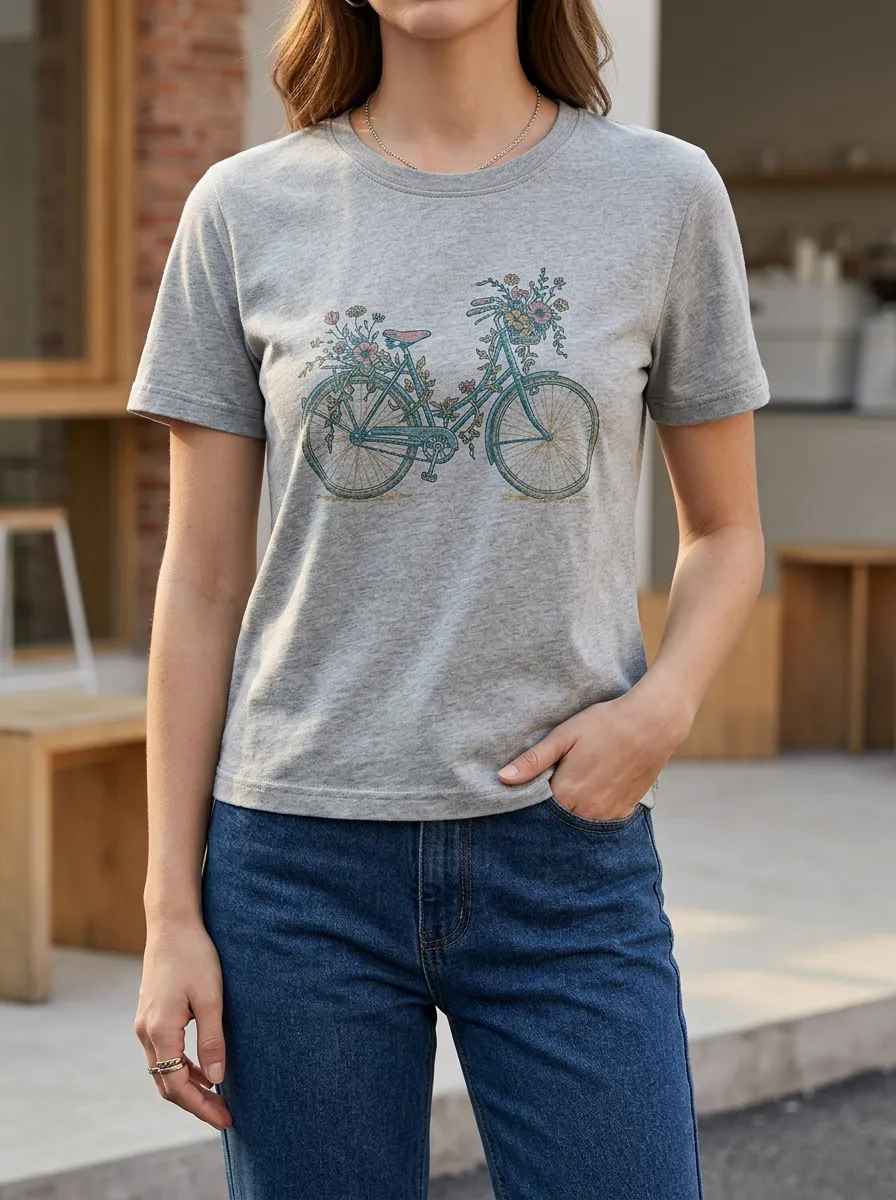 Floral Graphic Everyday T Shirt