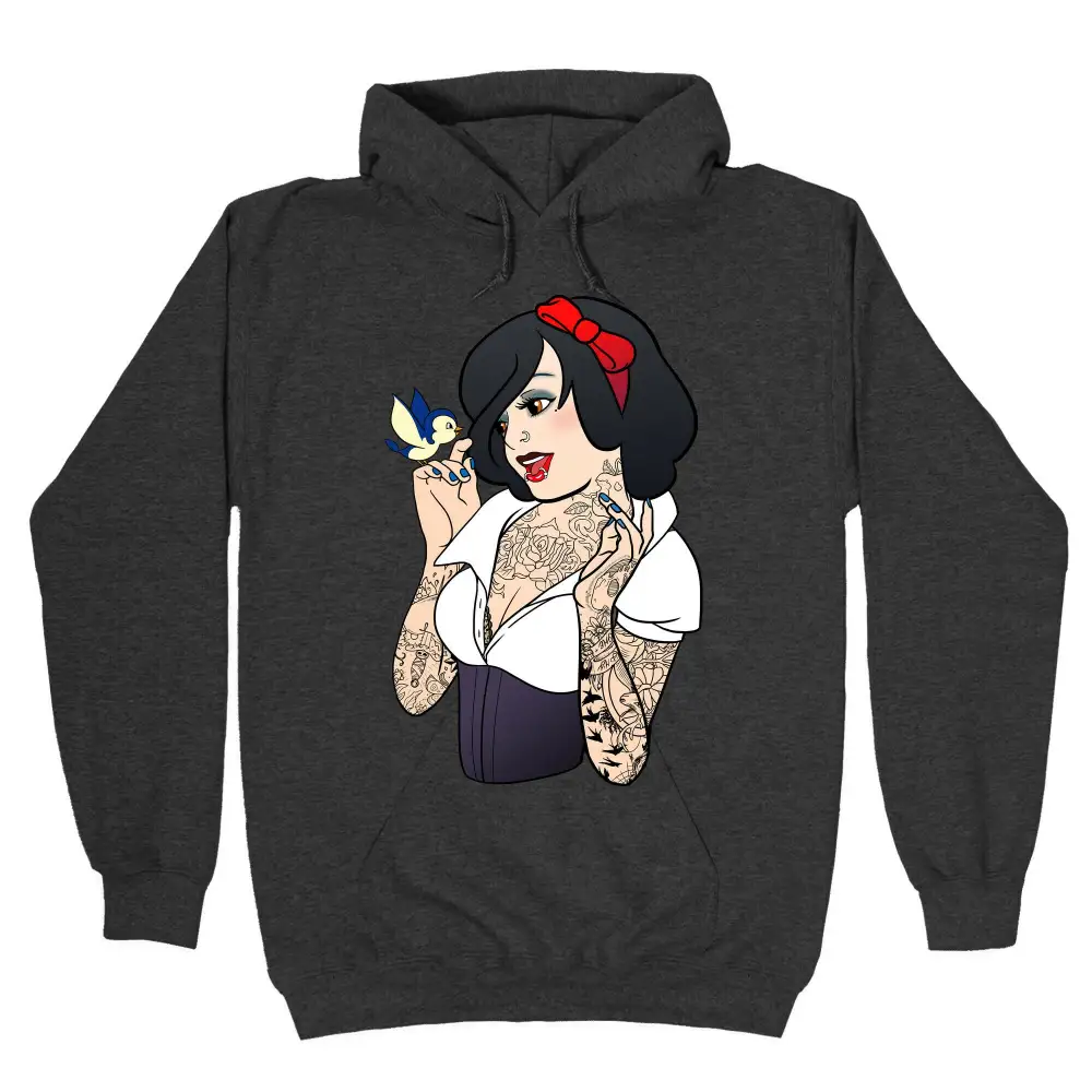 Laidback Artwork Pullover Hoodie