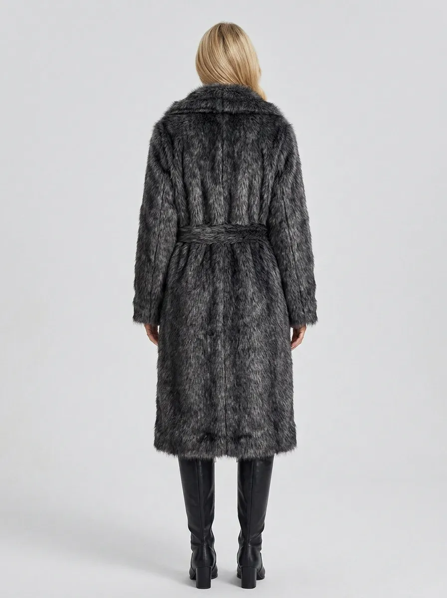 Women's Faux Fur Winter Coat
