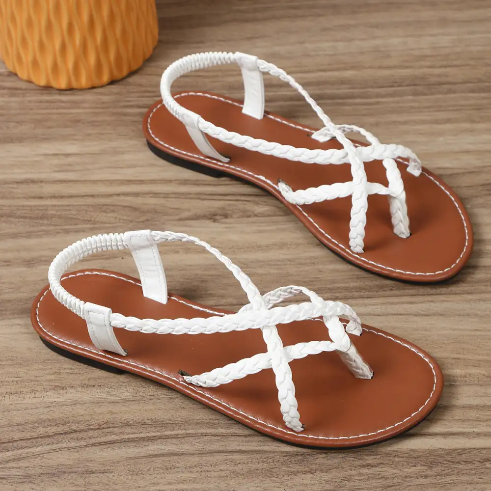 Strappy Flat Sandals