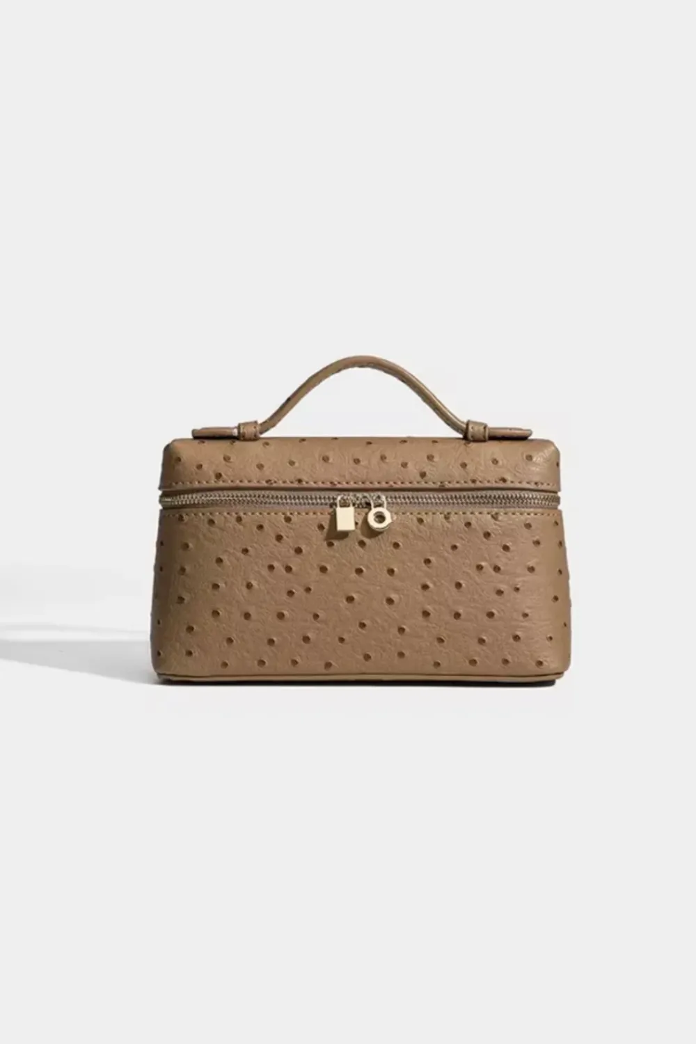 Ostrich Textured Sling Clutch Bag